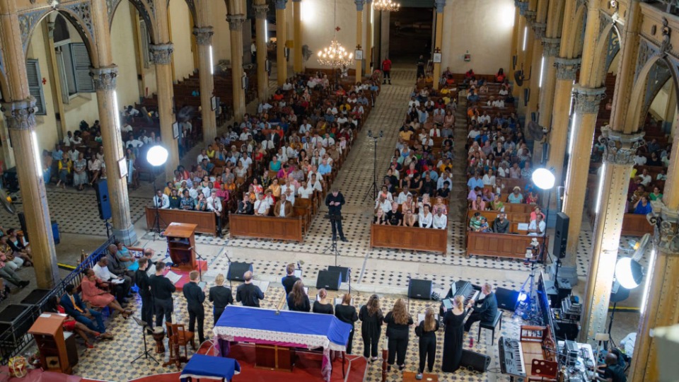 Concierto en la Catedral Católica Saint-Pierre-et-Saint-Paul de Guadalupe